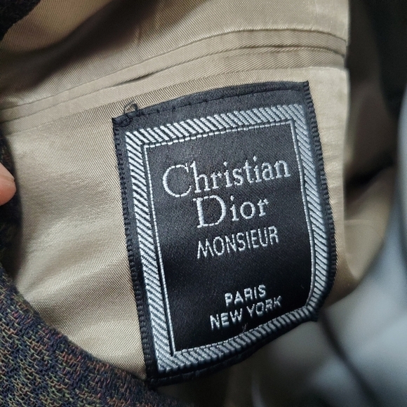 Christian Dior Blazer Monsieur Robinson's California Pure Virgin Wool Brown Coat - Picture 2 of 9